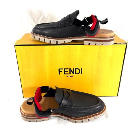 fendi slingback mens|Fendi slingback heels.